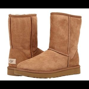 UGG Classic Short Boots in Beige size 7